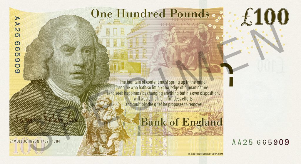 100 Pound Note