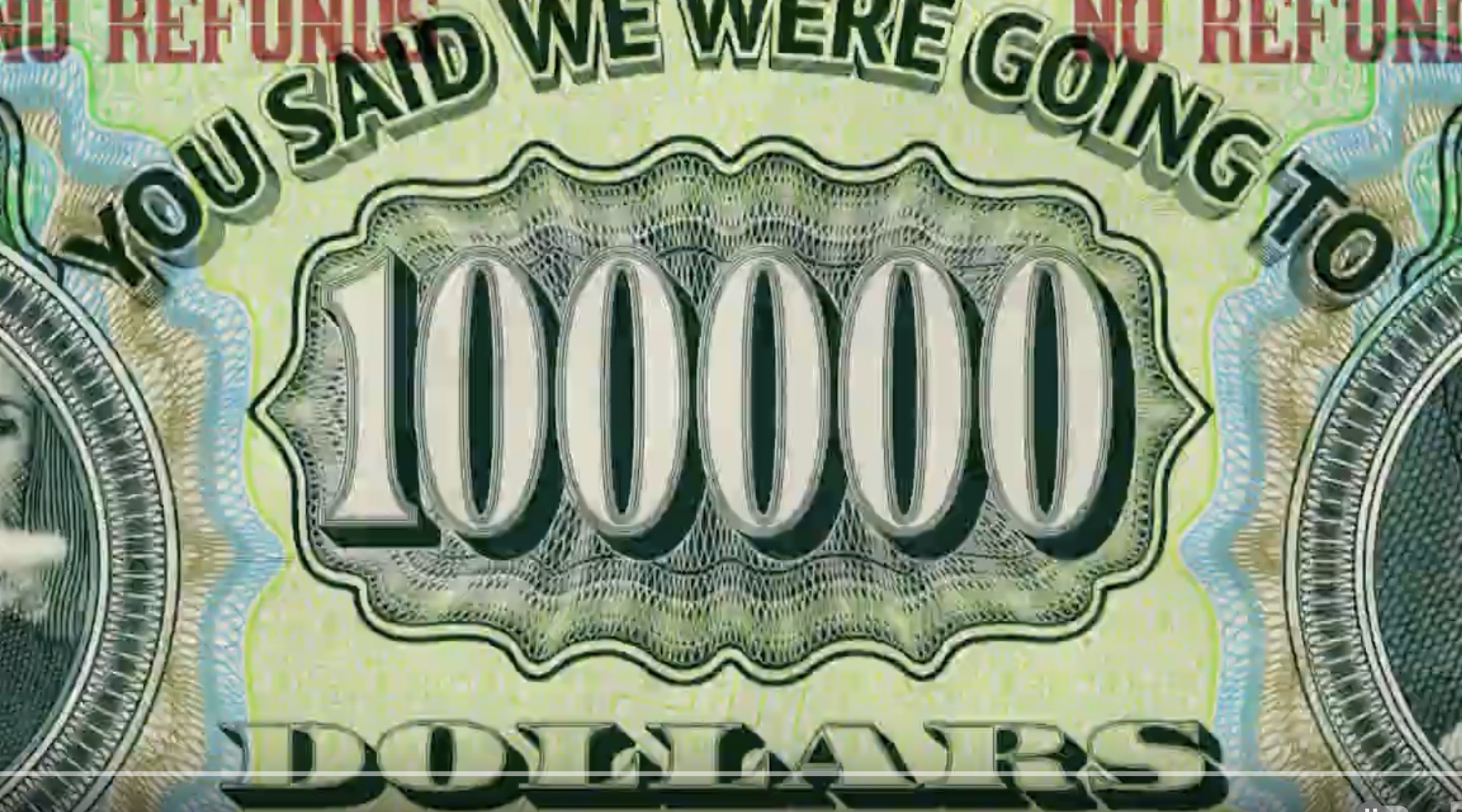 One Hundred Thousand Dollar Bitcoin NFT